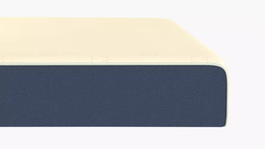 A closeup image of the Sunday latex plus mattress.